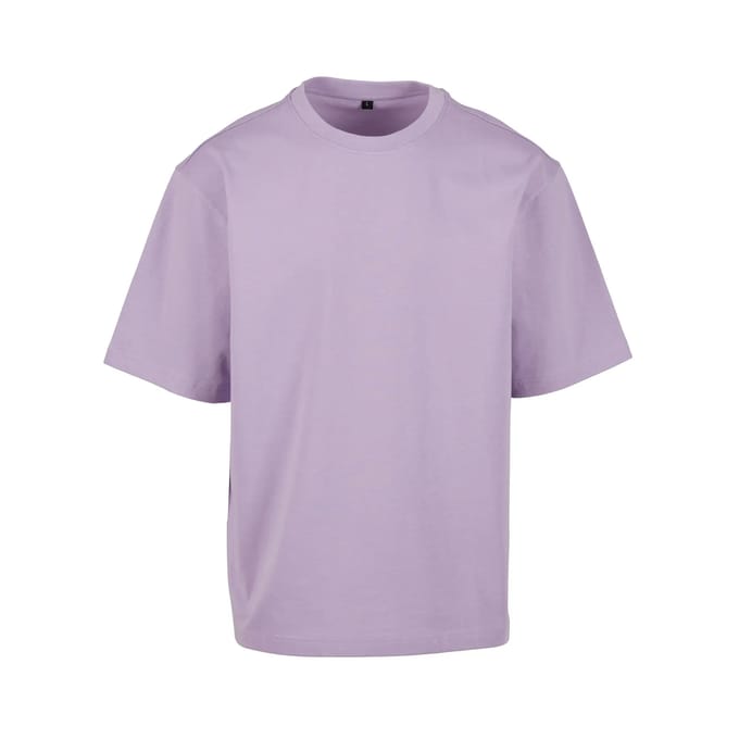 Build your Brand Loose Fit Tee BY391 - LILAC - L