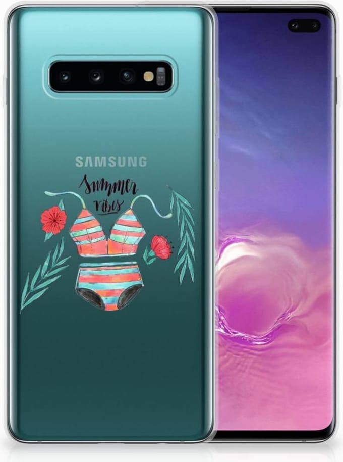 Samsung Galaxy S10 Plus Telefoonhoesje met Naam Boho Summer