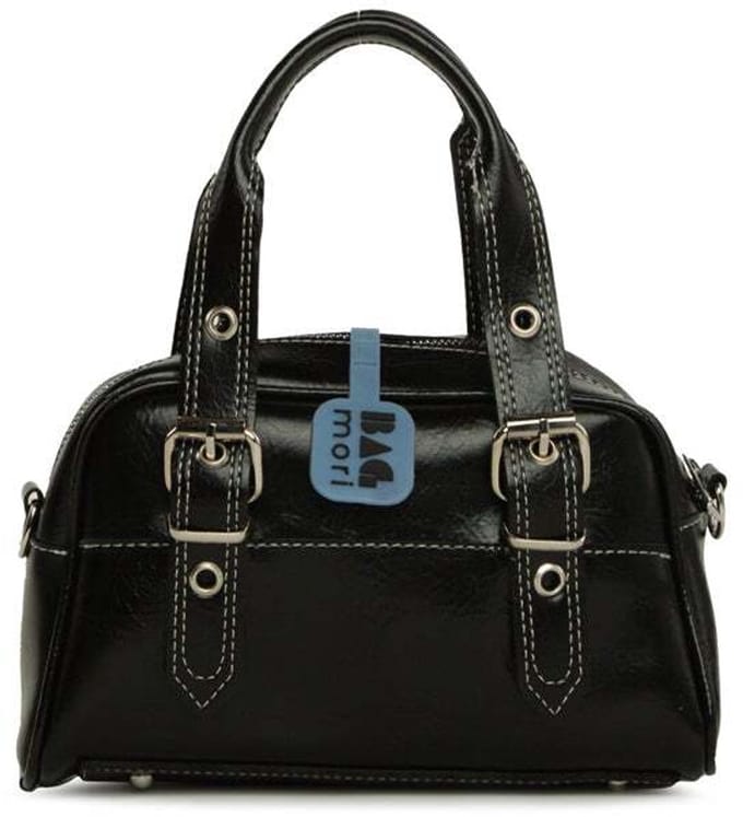 Bagmori Schoudertas Tas met riem en contrasterende stiksels