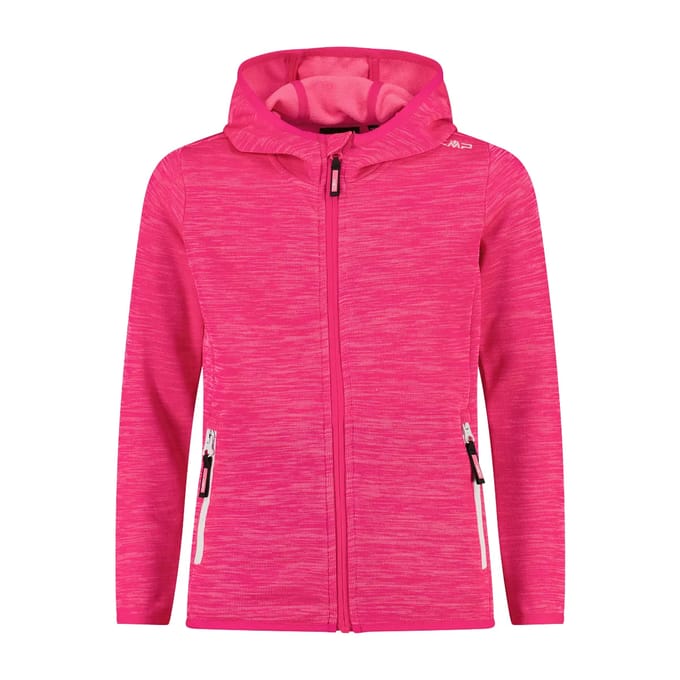 Kinder fleece met capuchon CMP