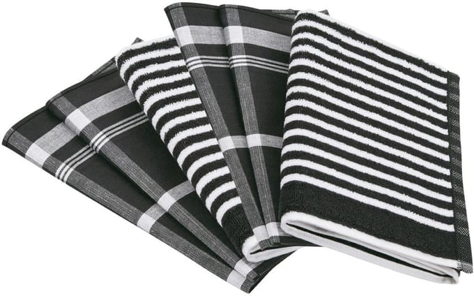 Ross Sonstiges 4 X theedoek- 2 X keukenhanddoek - in set 6 pack Exclusiv