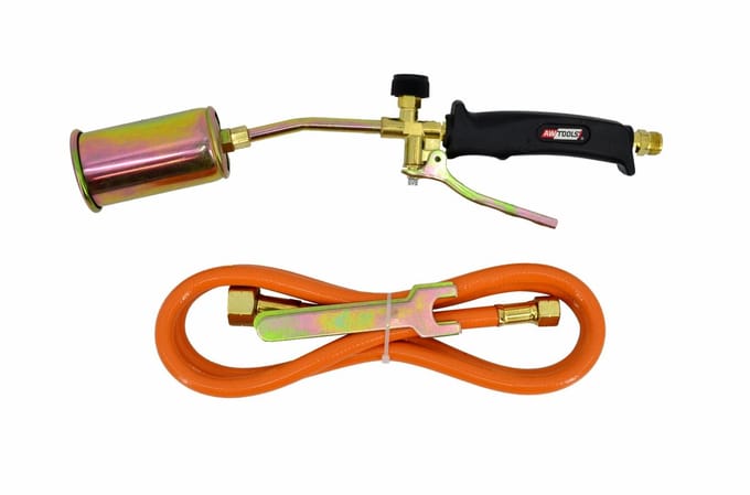 Awtools AW13844 - Dakbrander - 50mm - Ergonomische Handgreep - Staal en Messing