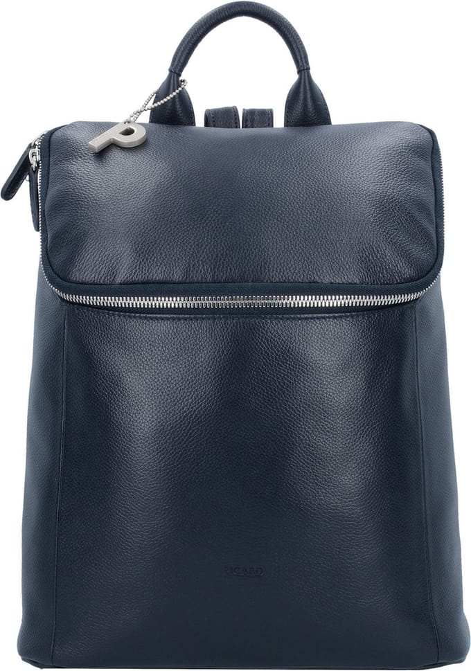 Picard Rugzak / Rugtas - 12 Liter - Luis - Leer - Blauw