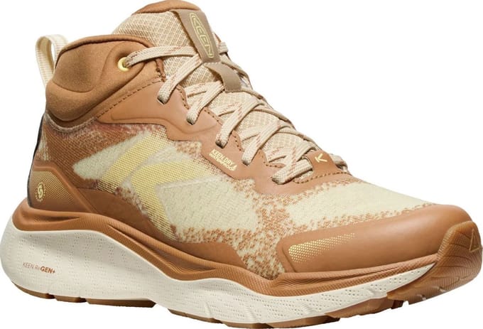 Damesschoenen Keen Wmns Leiki Mid Wp Safari/chipmunk Bruin - 38.5