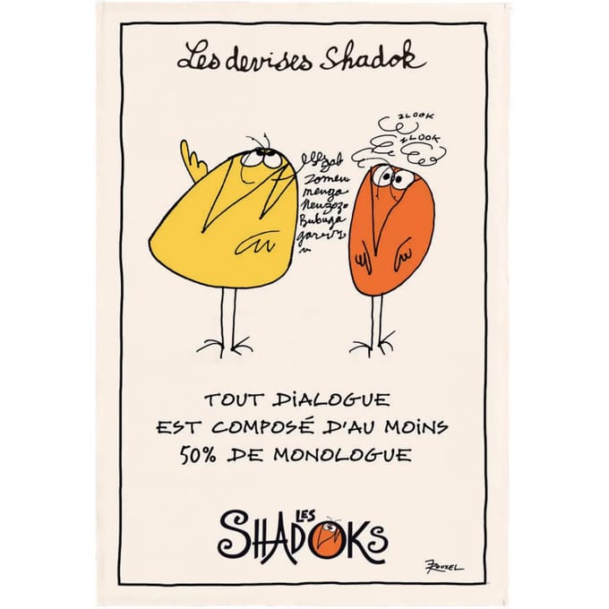 Theedoek - dialoog Winkler Shadoks