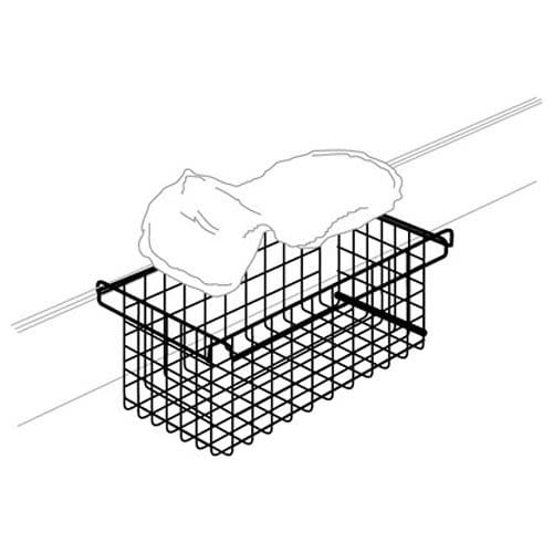 Pressalit Care storage basket for towels RT767