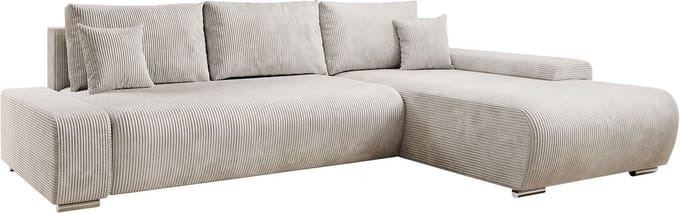 Sofa Iseo - Rechts - Met slaapfunctie - Beige