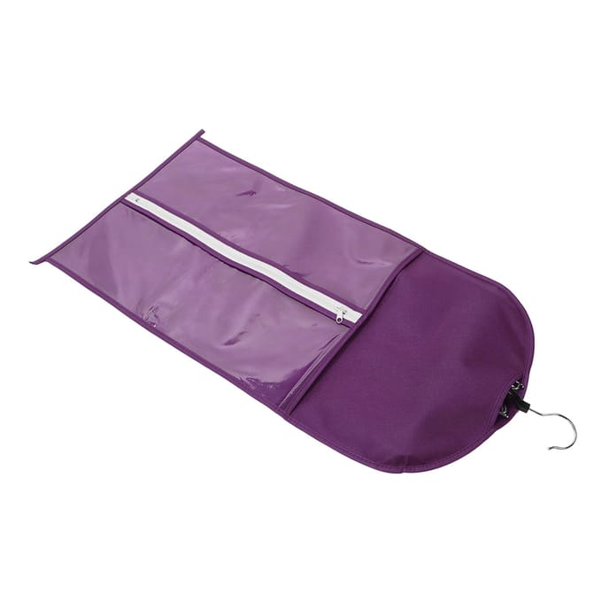 Opbergtas voor hairextensions Draagbare Stofdichte Hairextensions Dragerhouder met Rits voor rood