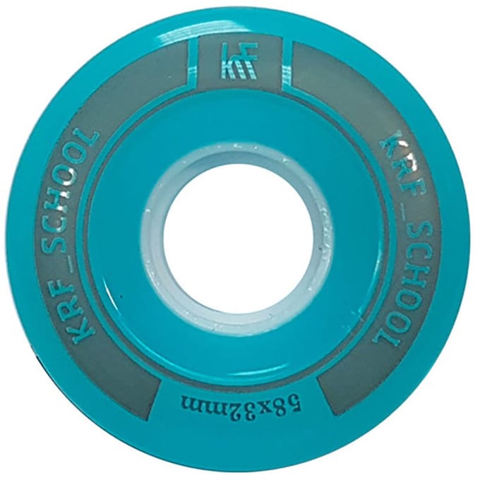 Krf School Alu Puc 2 Units Wiel Blauw 58 x 32 mm