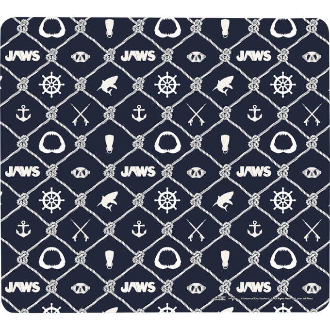 Jaws Icons Gaming Mouse Mat - Small