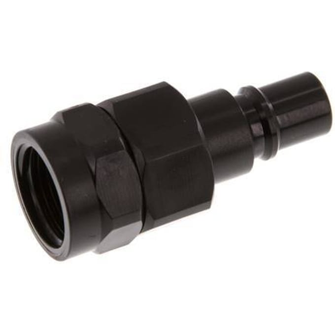 POM DN 7.2 Koppeling Insteeknippel G 3/8 inch Binnendraad Dubbele afsluiting
