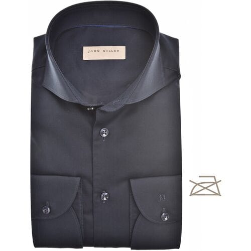 John Miller Overhemd Tailored Non Iron Uni Donker Blauw / male