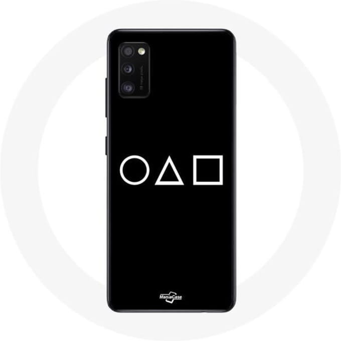 Coque - Samsung - Galaxy A41 - Souple - Noir - Squid Game - Protection téléphone noir
