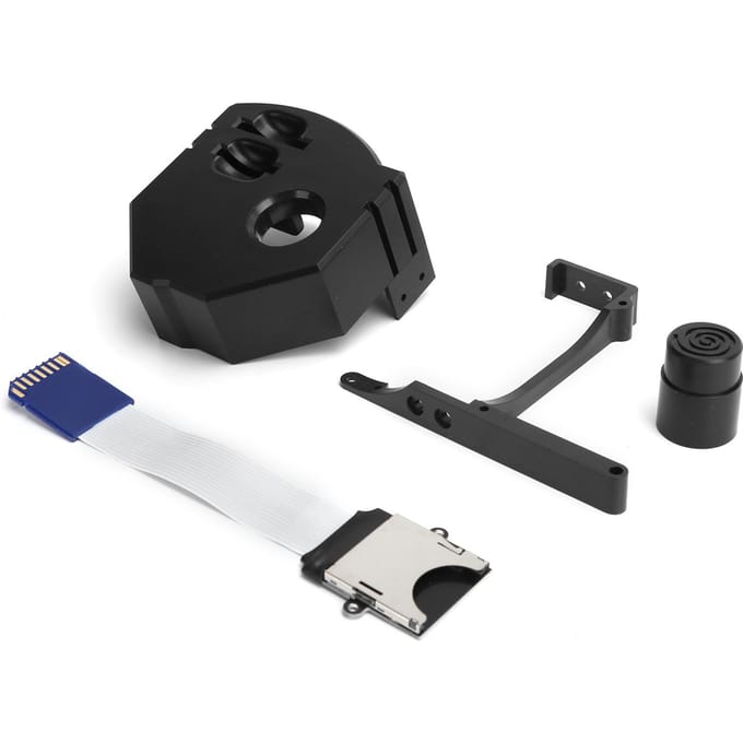 3D Print Geheugenkaart Extender Adapter Montage Kit voor Sega Dreamcast Houder Gdemu zwart