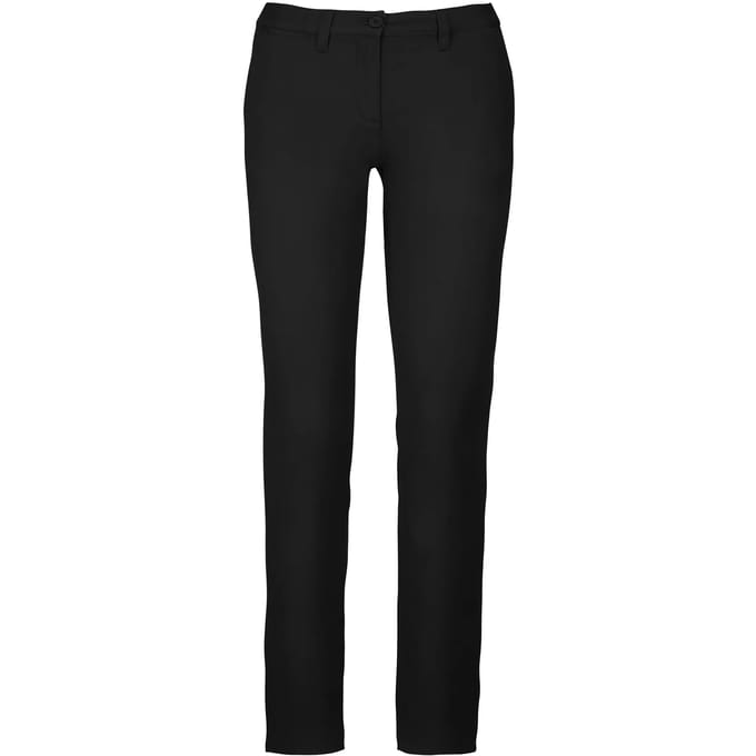 Kariban Dameschinobroek K741 - Black - 42 NL (44 FR)