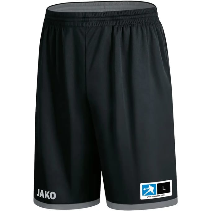 Jako Change 2.0 Reversible Short Heren - Steengrijs / Zwart | Maat: M