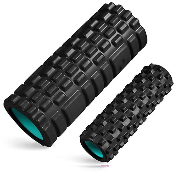 33cm Yoga Schuimroller voor SpierMassage Rugpijnverlichting en Grid Trainingsset