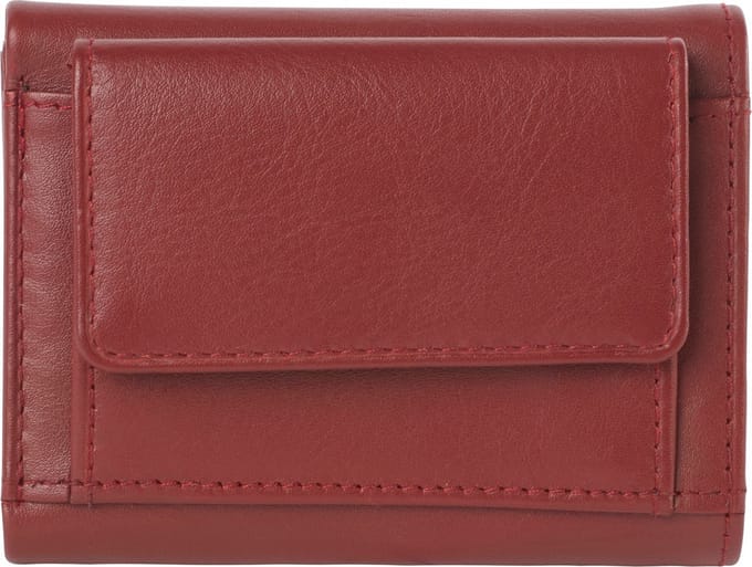 Voi Zachte Toni portemonnee leer 9 cm - Unisex - Horizontaal - granat
