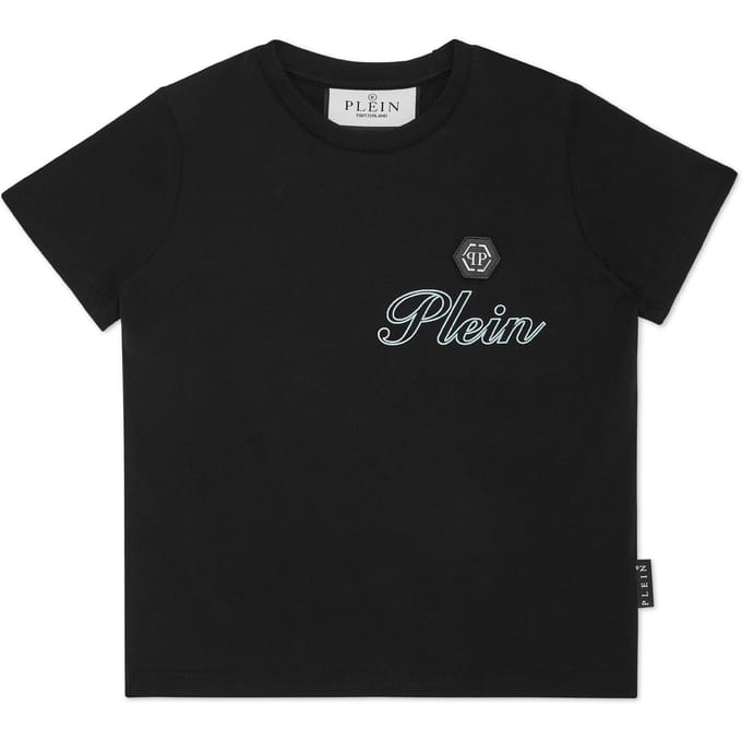 Jersey T-Shirt Round Neck Ss Italic Plein