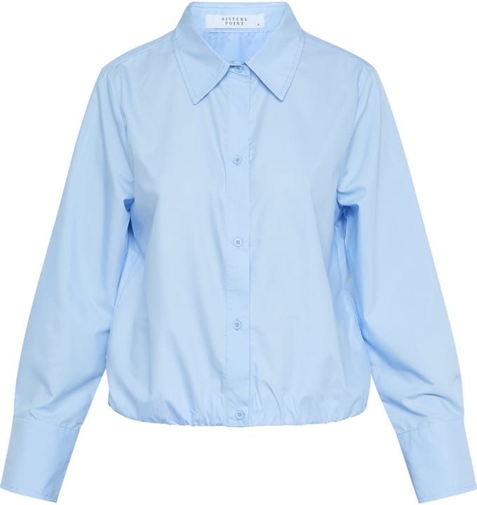 SISTERS POINT Gufo-sh - Dames Blouse - L. Blue - Maat XL