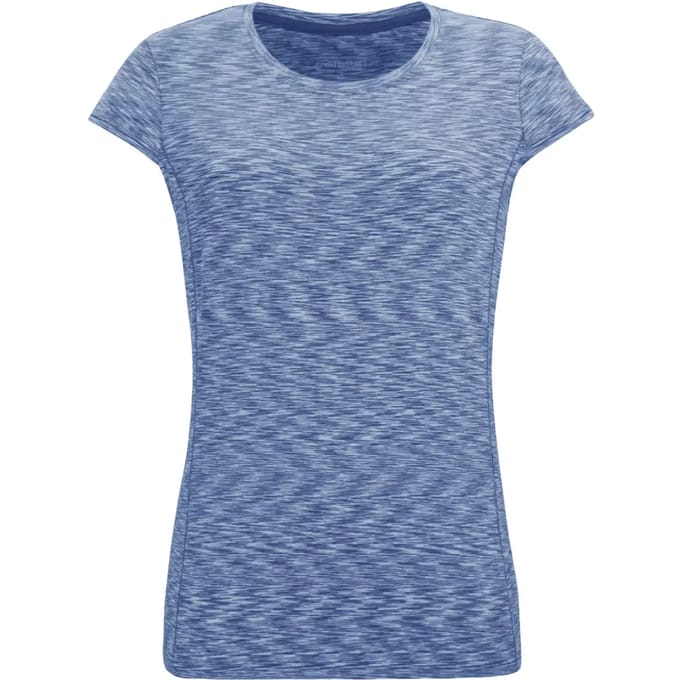 Regatta T-shirt Korte Mouwen Hiking Dames Textuurpatroon