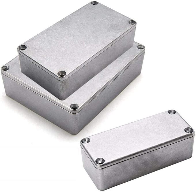 Waterdichte Diecast Aluminium Behuizing voor Elektronische Projecten - 112x61x32mm