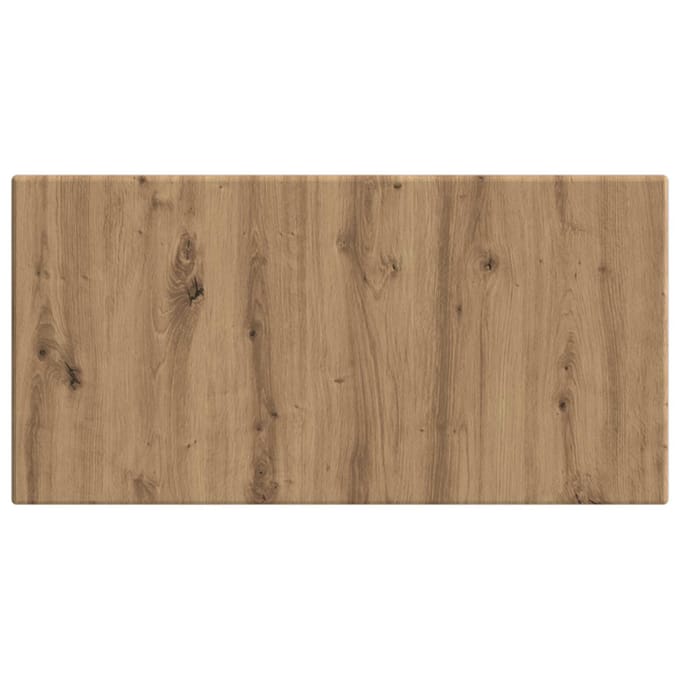vidaXL - Wandgemonteerd - Hoofdbord - BREDA - Artisanaal - eiken - Bewerkt - hout
