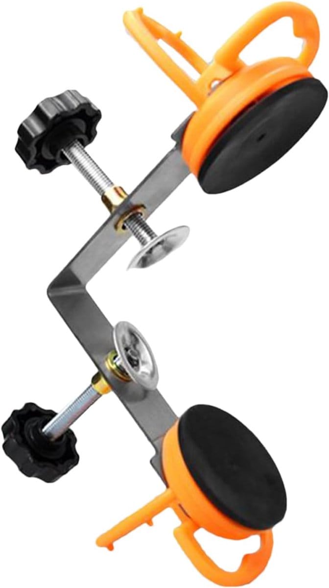 Naad Setter - Rechte Hoek Gids - Plaat Installatie - Heavy Duty Tool - 5.6cm Zuignap