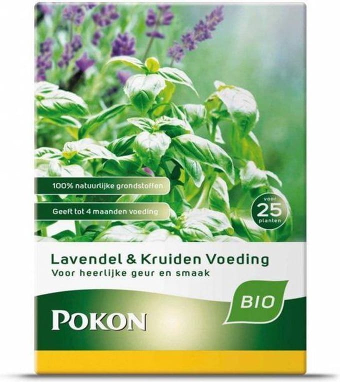 POKON BIO LAVENDEL & KRUIDEN VOEDING 2 KEER 1KG
