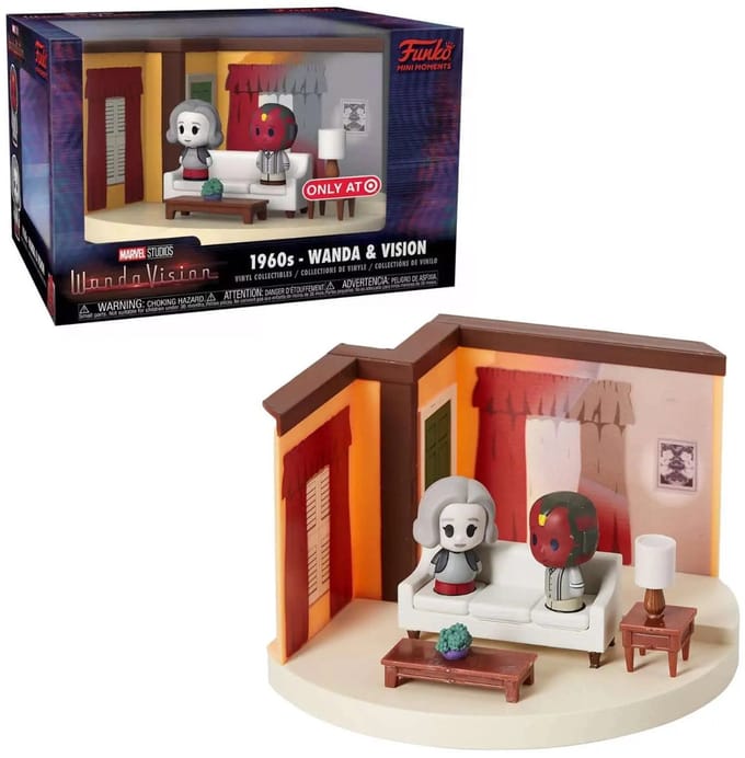 WandaVision Couch Mini Moment exclusif aux États-Unis (années 60)