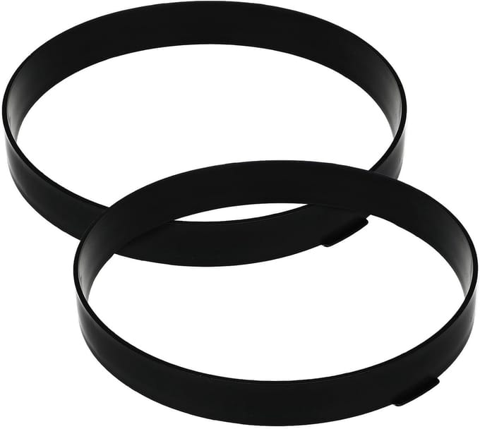 Beton Mallen - Tuinpad Stenen - Loopbrug Maken - Herbruikbaar Plastic - 2 Stuks - Zwart