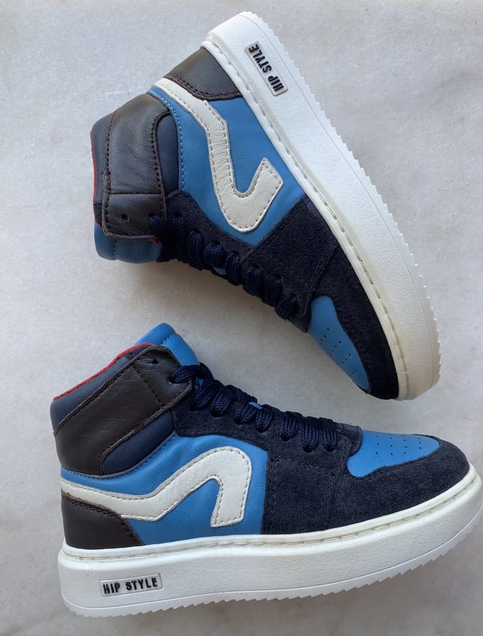 Hip sneaker blauw maat 30