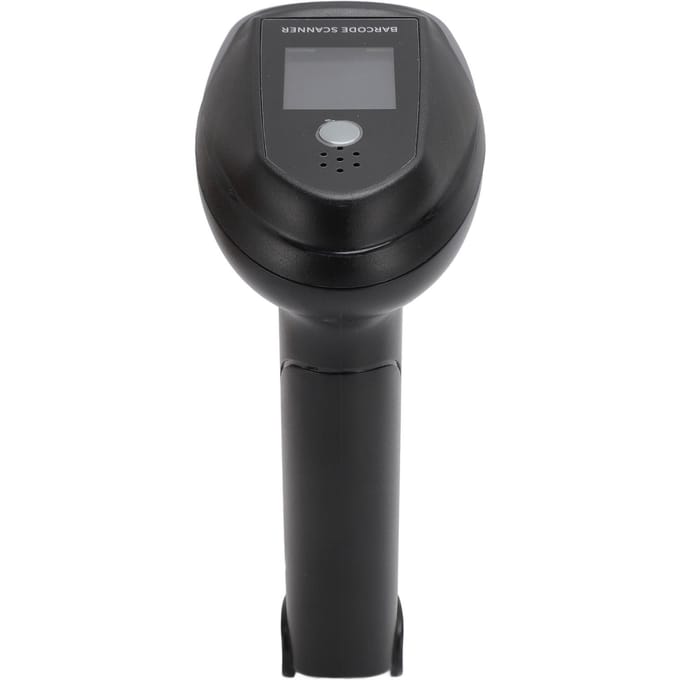 Scanner de codes-barres Filaire USB Sans fil 2.4G Bluetooth Portable 1D 2D QR Scanner de codes-barres pour Magasin black
