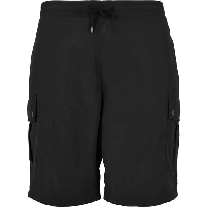 Urban Classics - Nylon Cargo Cargo Korte broek - 4XL - Zwart