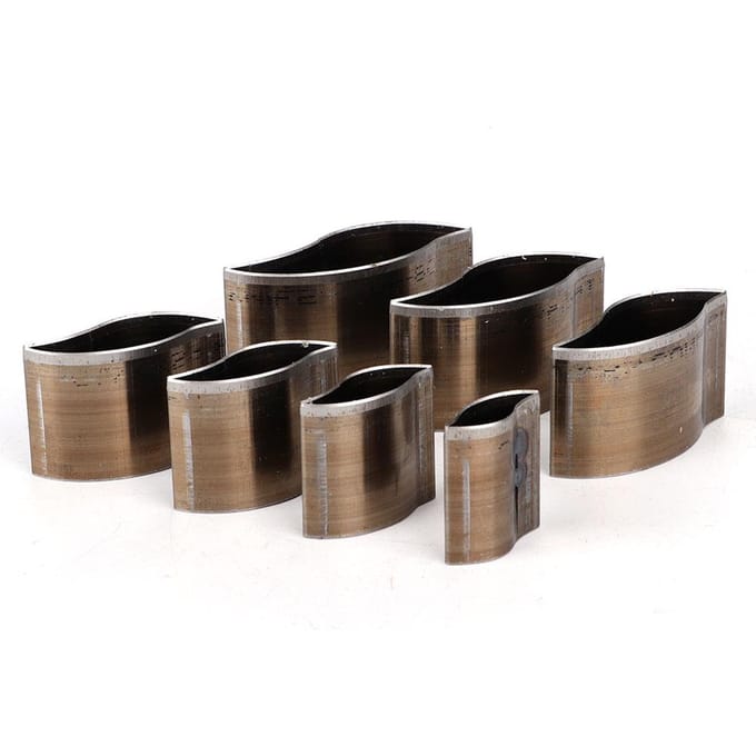 7 Stuks Handmatige Lederen Snijmal DIY Lederen Ambacht Bladvorm Stansmes HSSA06 black
