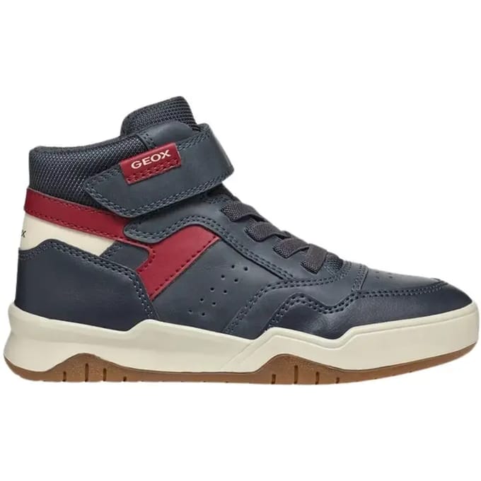 GEOX PERTH JONGENS Sneakers - MARINEBLAUW/DONKERROOD - Maat 30
