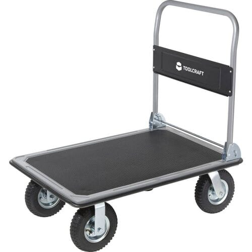 TOOLCRAFT TO-10245330 Plateauwagen Inklapbaar Staal Laadvermogen (max.): 300 kg