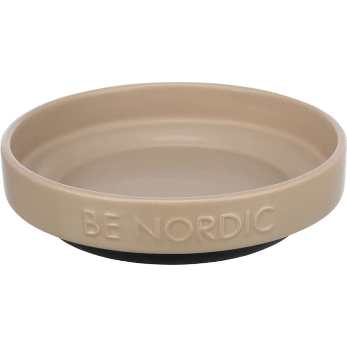 Platte keramische/rubberen kattenbak Trixie Be Nordic