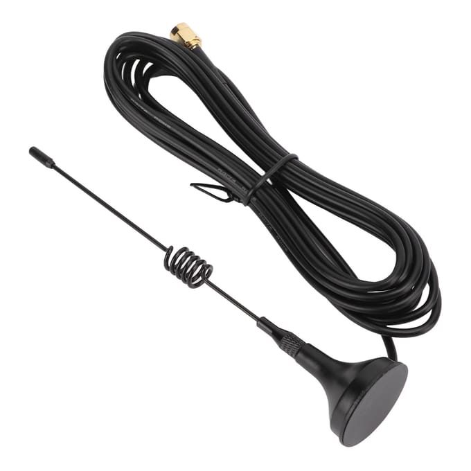 Antenne Radio 5DBI 423?443mhz Omnidirectionnel Haut Gain avec Base Magnétique pour Module LORA Sécurité