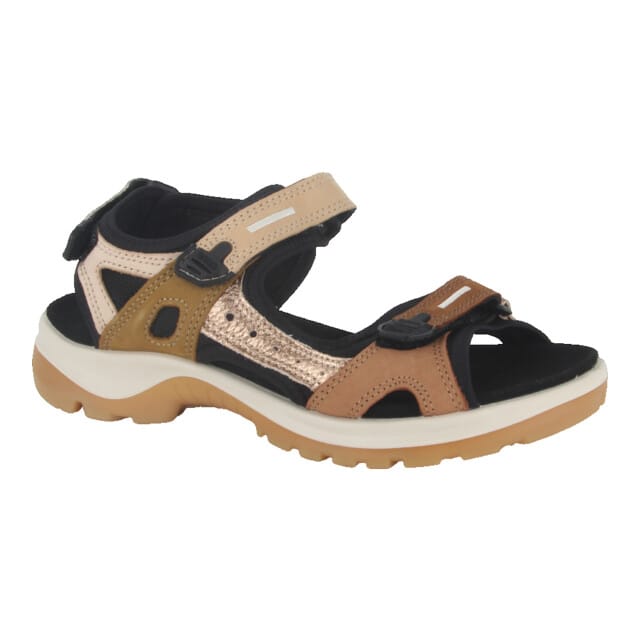 Ecco Offroad Sandalen bruin Textiel - Maat 37