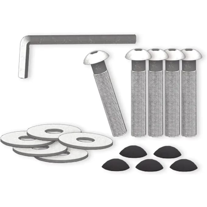 Kit van 8 krabpaalschroeven Nobby Pet De Luxe