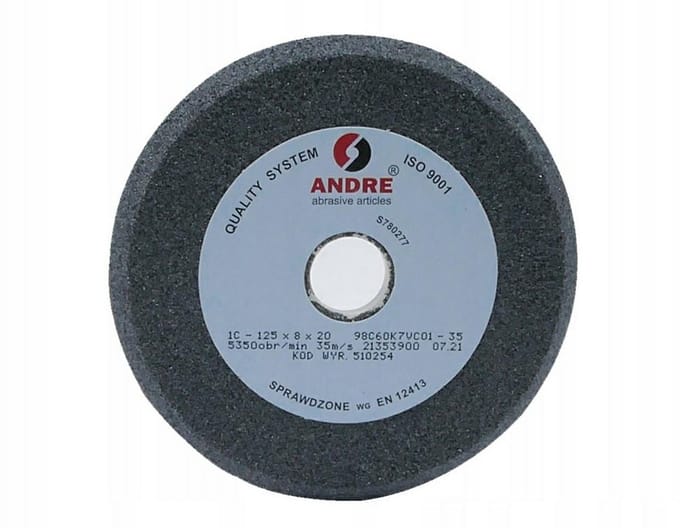 ANDRE - Schijfslijpmachine - 125mm - Siliconen Carbide - 1C-profiel