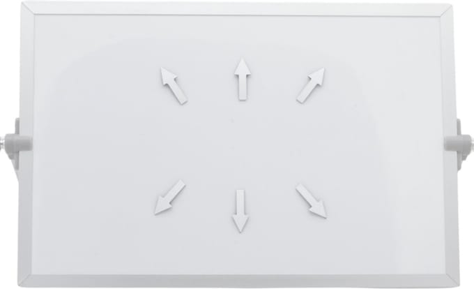 Sam Creative Magnetisch Symbool - Pijl - 1,2x3 cm - Wit - 25 stuks - Whiteboard Magneten