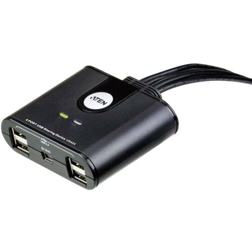 ATEN 4-Port USB 2.0 Peripheral Sharing Device USB hub