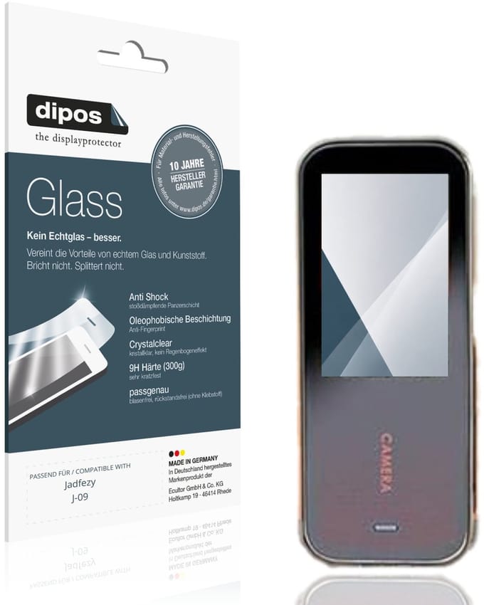 dipos – 2x Pantserfolie geschikt voor Jadfezy J-09 | 9H Screenprotector