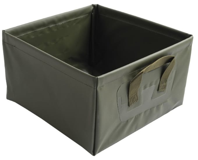 Mil-Tec Opvouwbare emmer / waskom 13L PVC, olijfgroen
