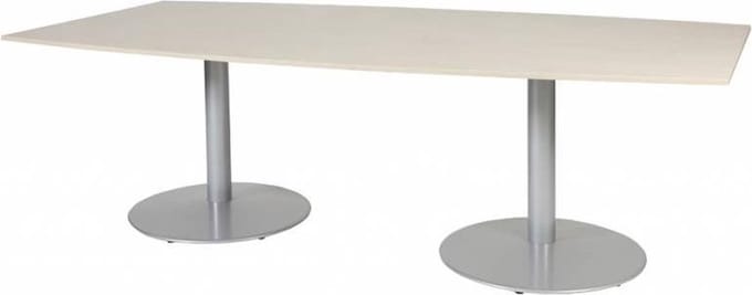 Vergadertafel - Linesto 240x120 tonv. Eiken - alu frame