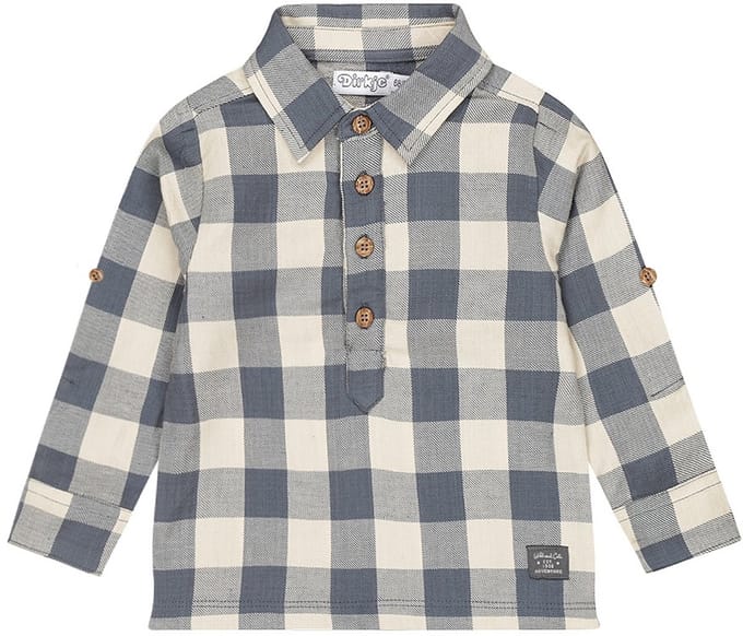Dirkje jongens longsleeve Navy - 03 Boys wildland