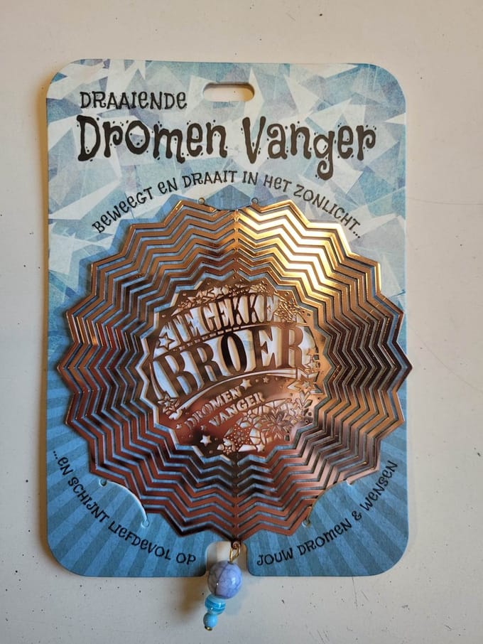 Dromenvanger - Te gekke broer - 10 cm - Dreamcatcher