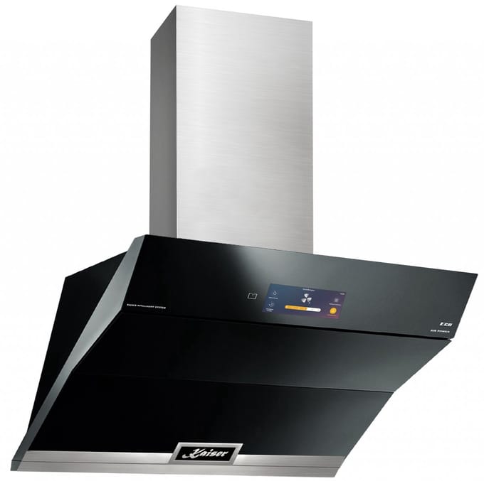 Kaiser - AT 9343 - Afzuigkap - 90cm - schuin disign - TFT-display - 1250 m3/h - wandkap